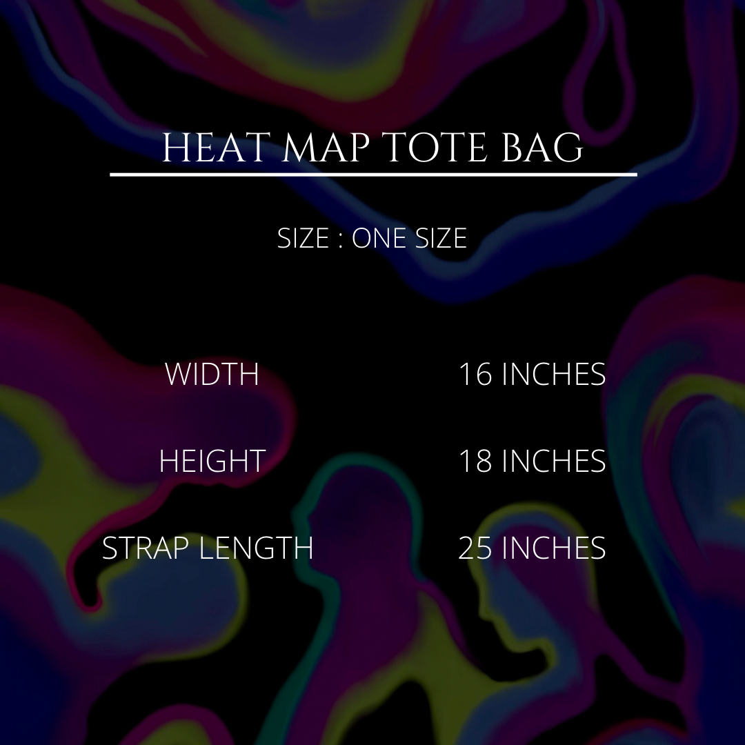 Heat Map Tote Bag