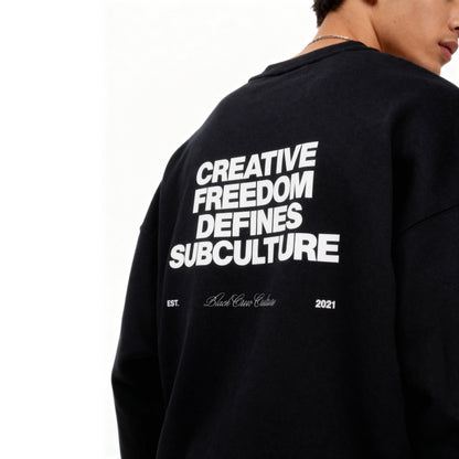 Creator Subculture Sweatshirt - Black