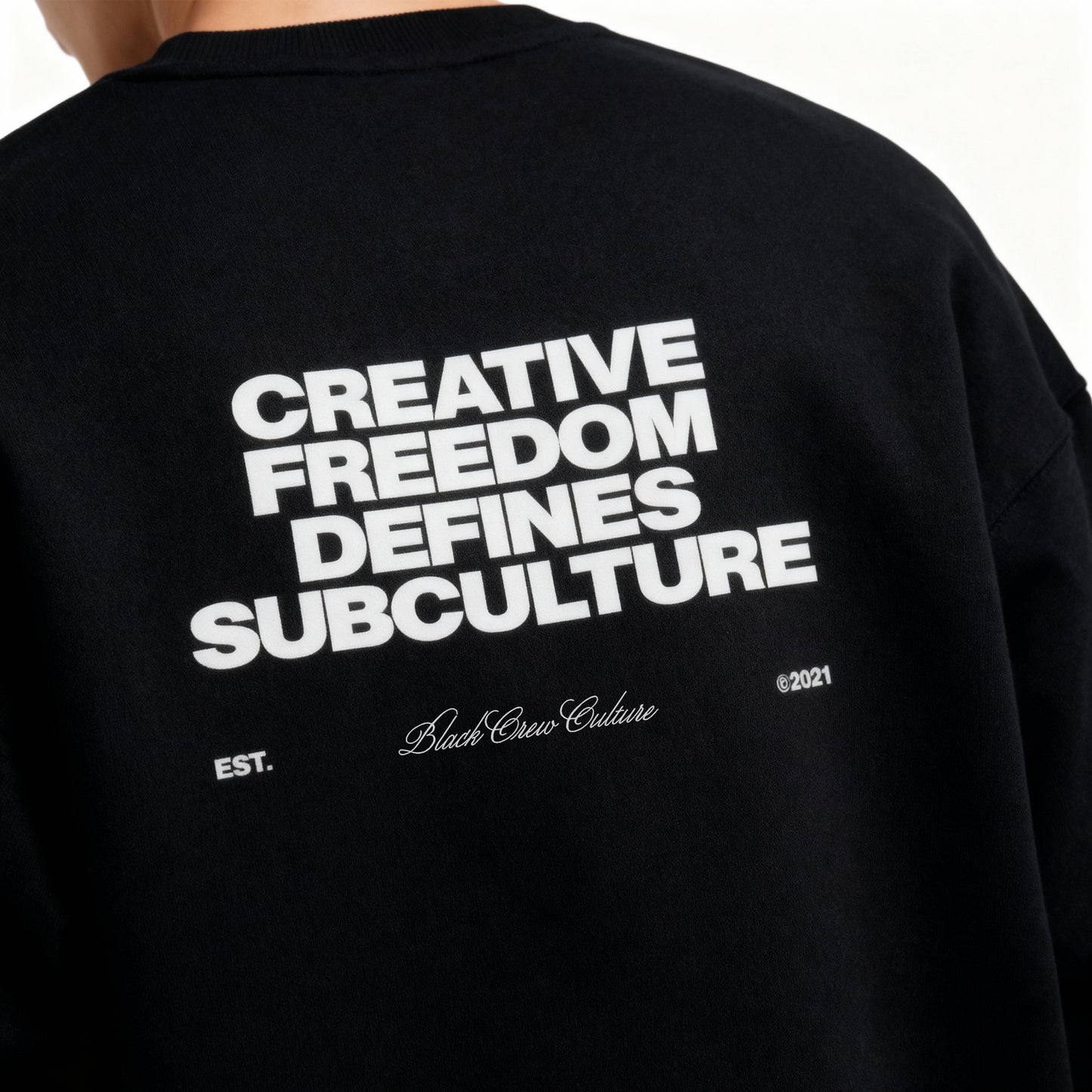 Creator Subculture Sweatshirt - Black