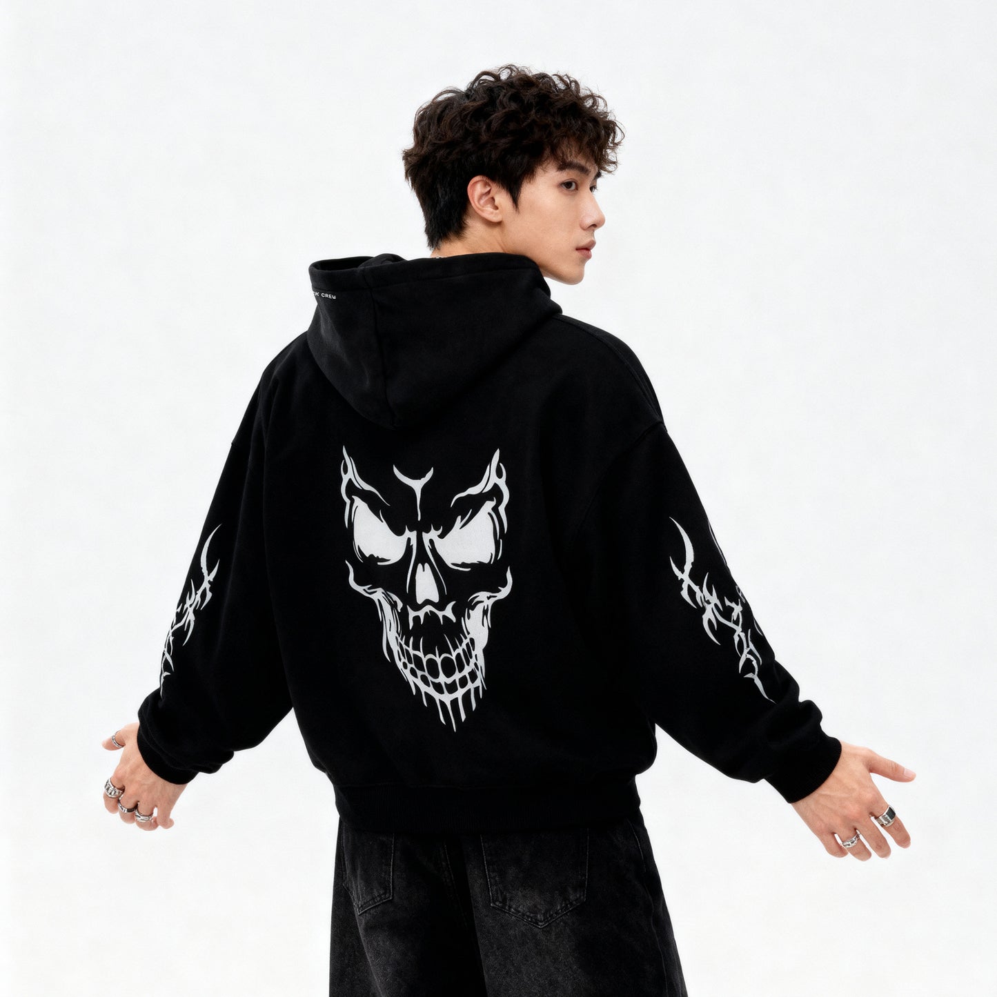 Demonic Reflective Hoodie