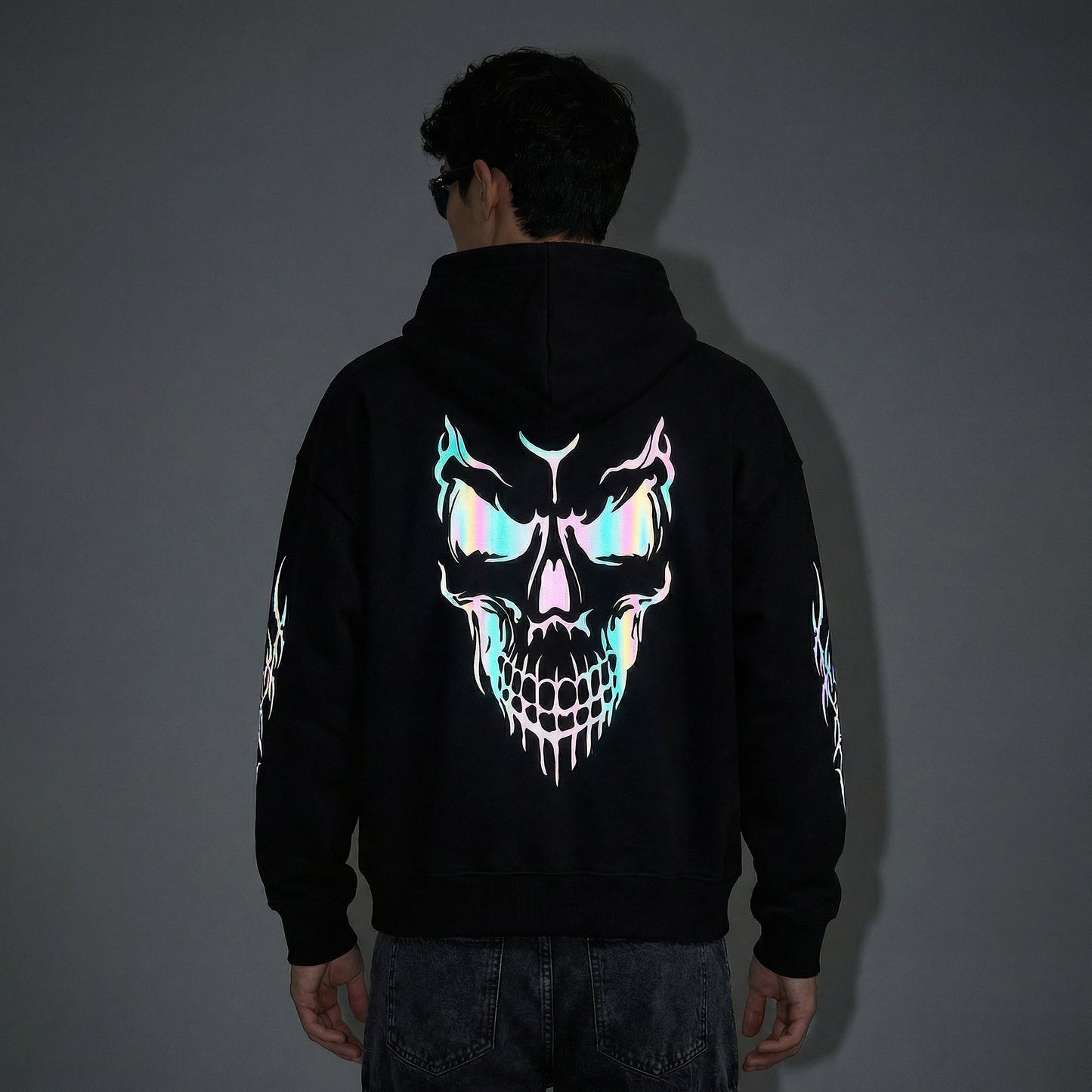 Demonic Reflective Hoodie