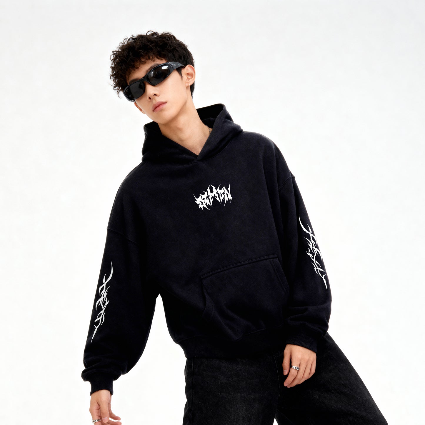 Demonic Reflective Hoodie