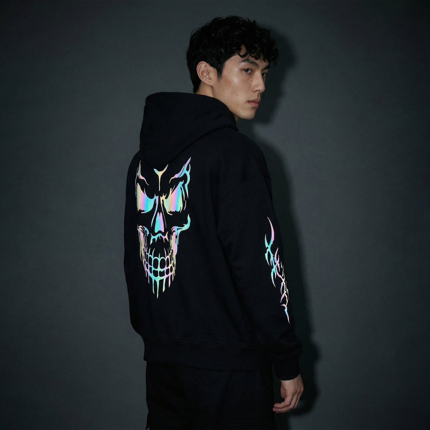 Demonic Reflective Hoodie