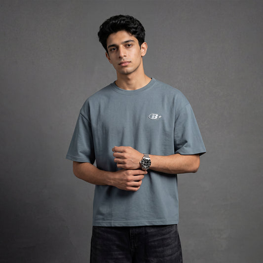 Core Premium Basic Tee - Steel Grey
