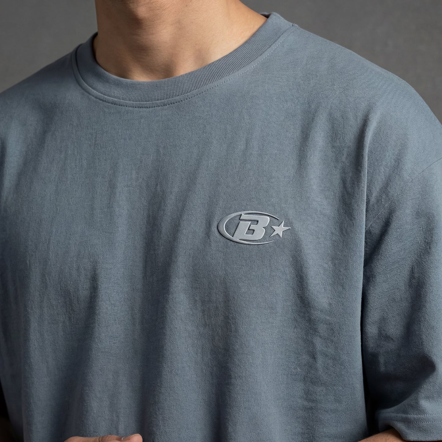 Core Premium Basic Tee - Steel Grey