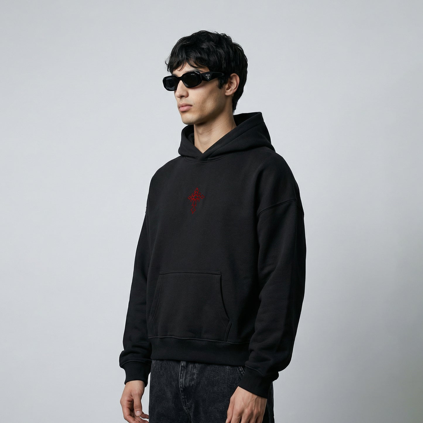 Powered by God Hoodie - Black