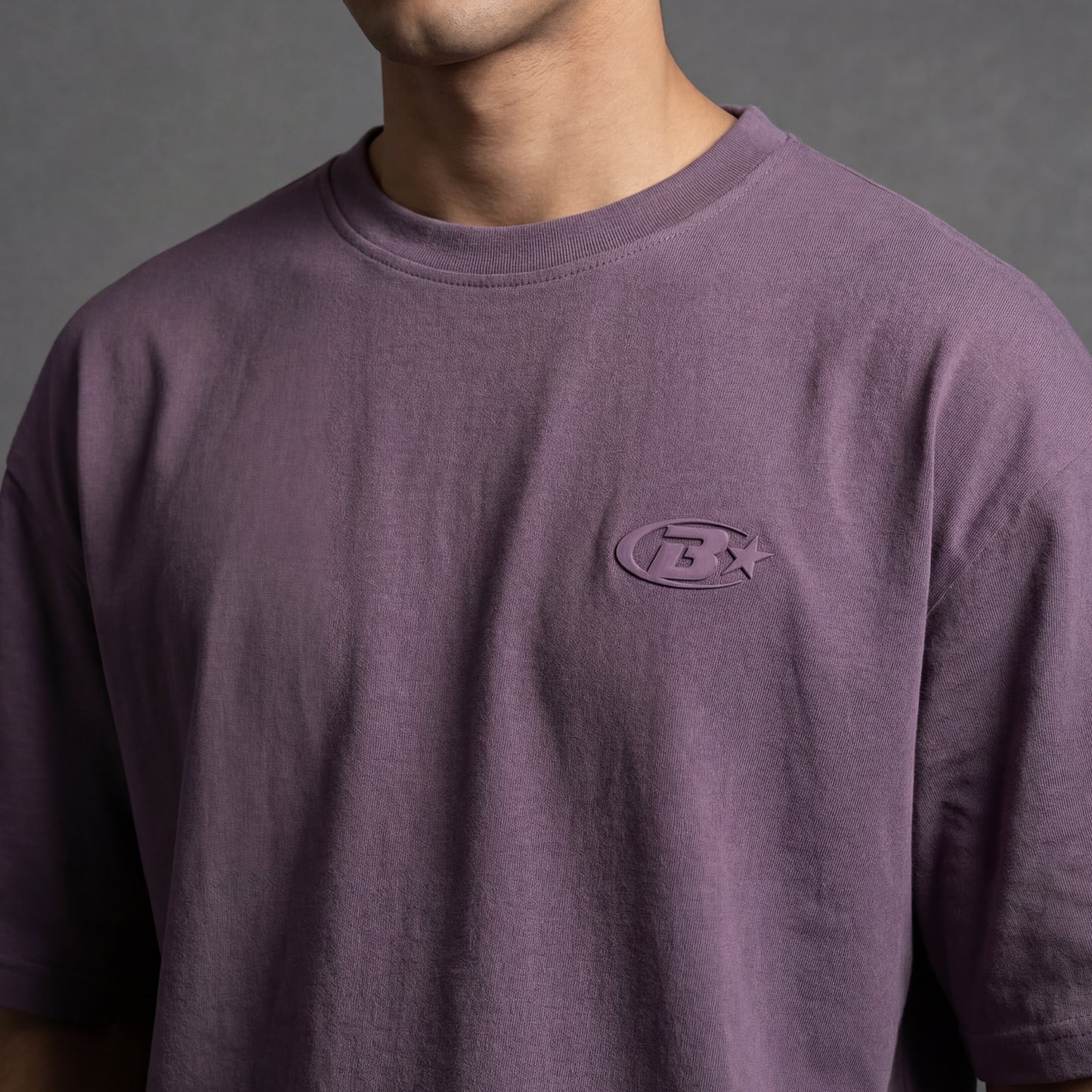 Core Premium Basic Tee - Dusty Purple