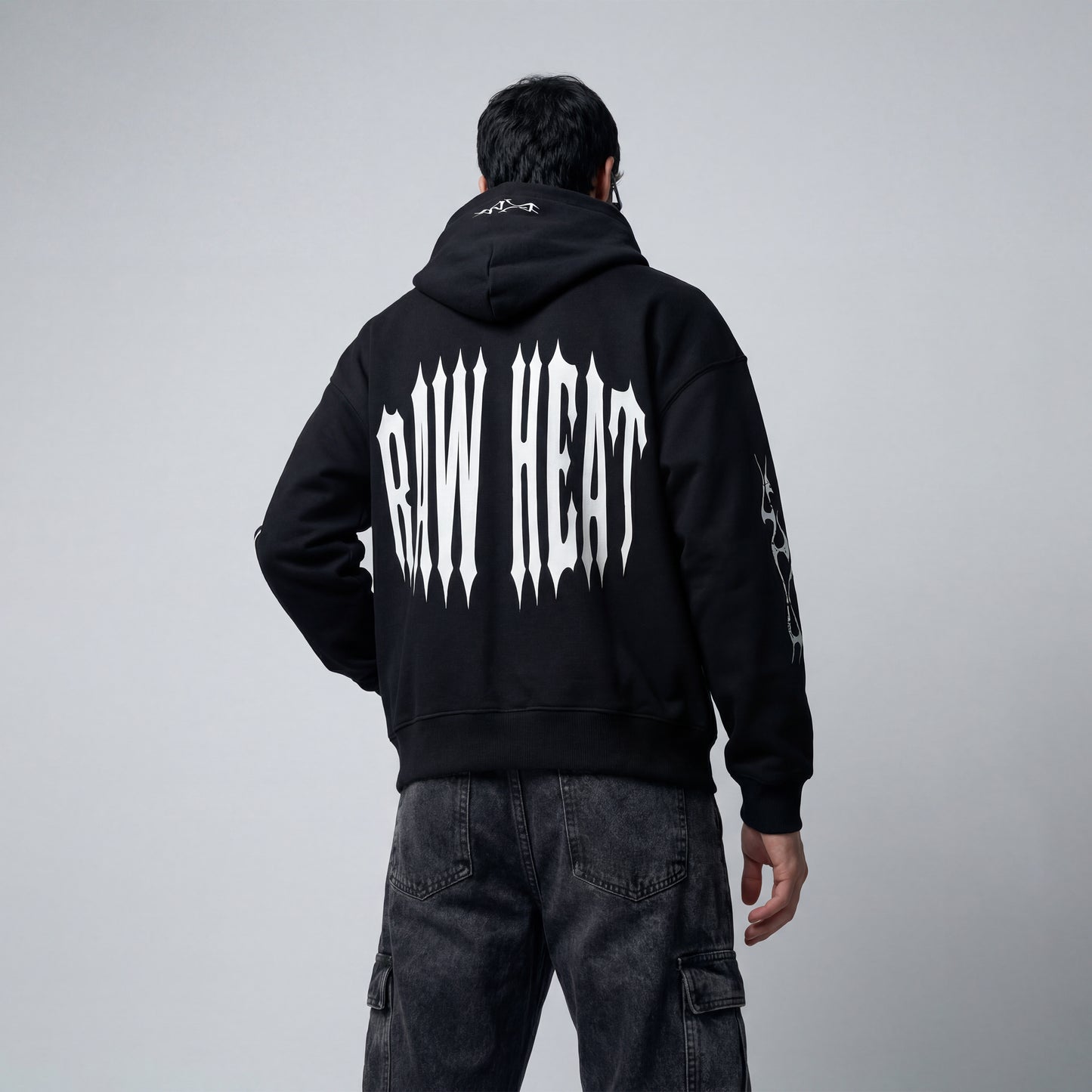 Raw Heat Reflective Hoodie