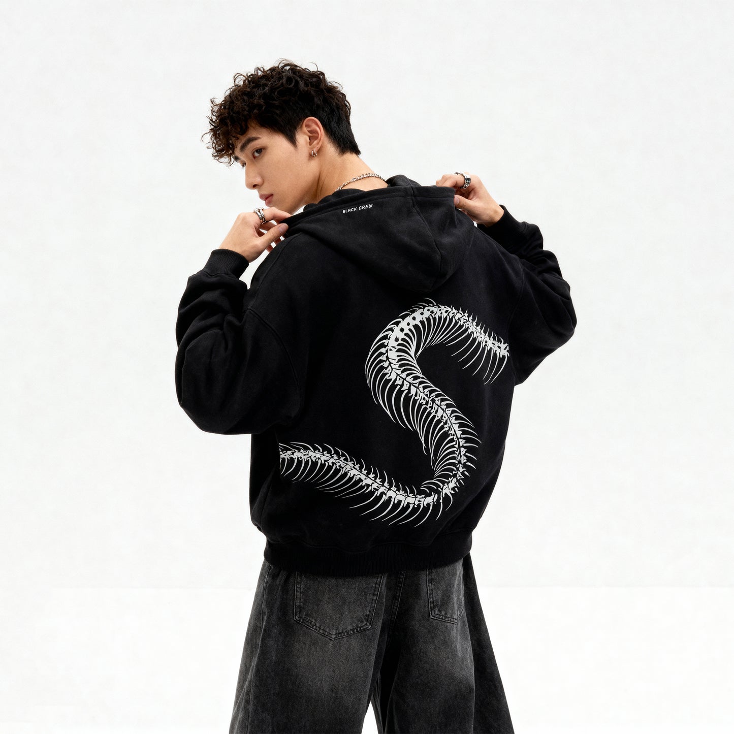 Serpent Reflective Hoodie