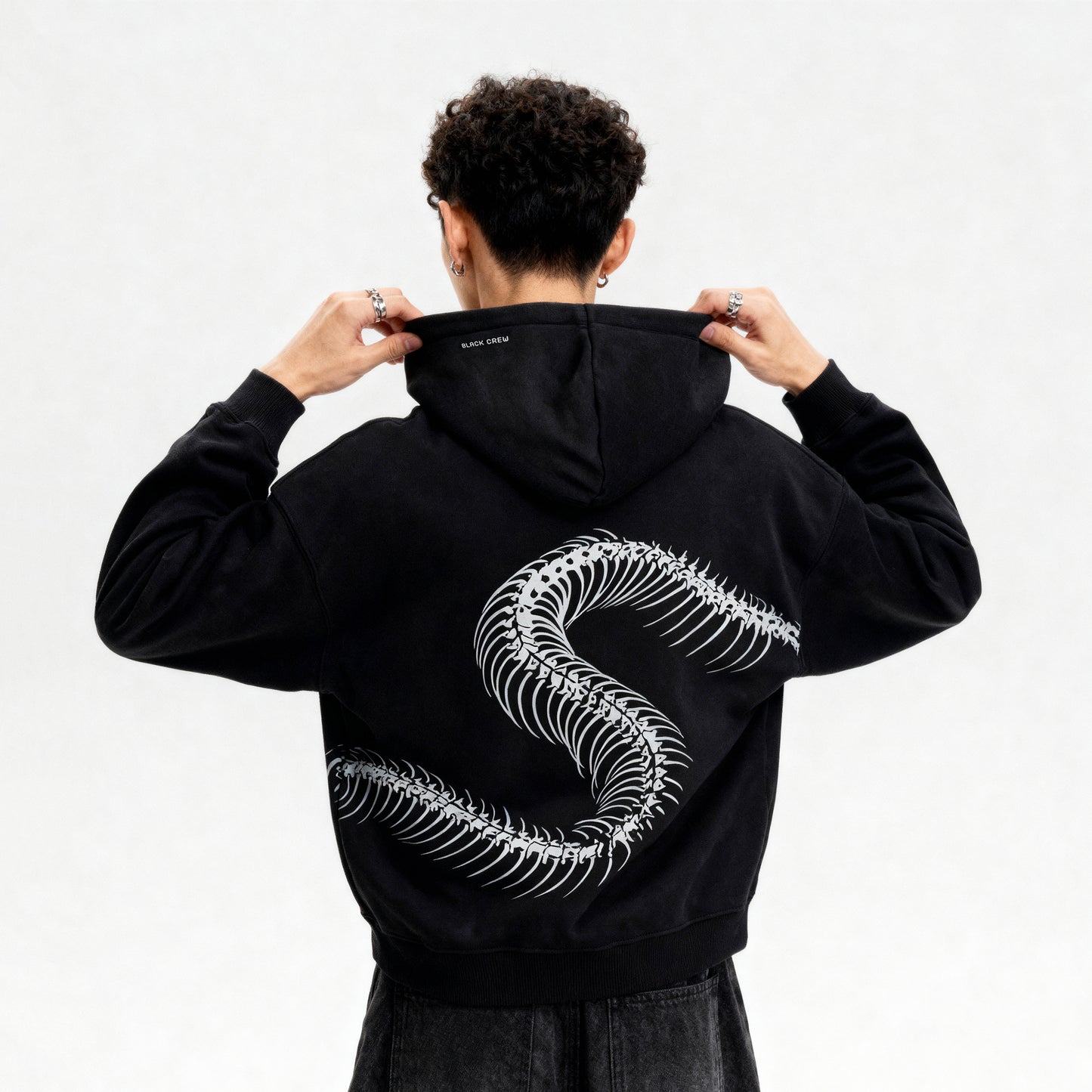 Serpent Reflective Hoodie