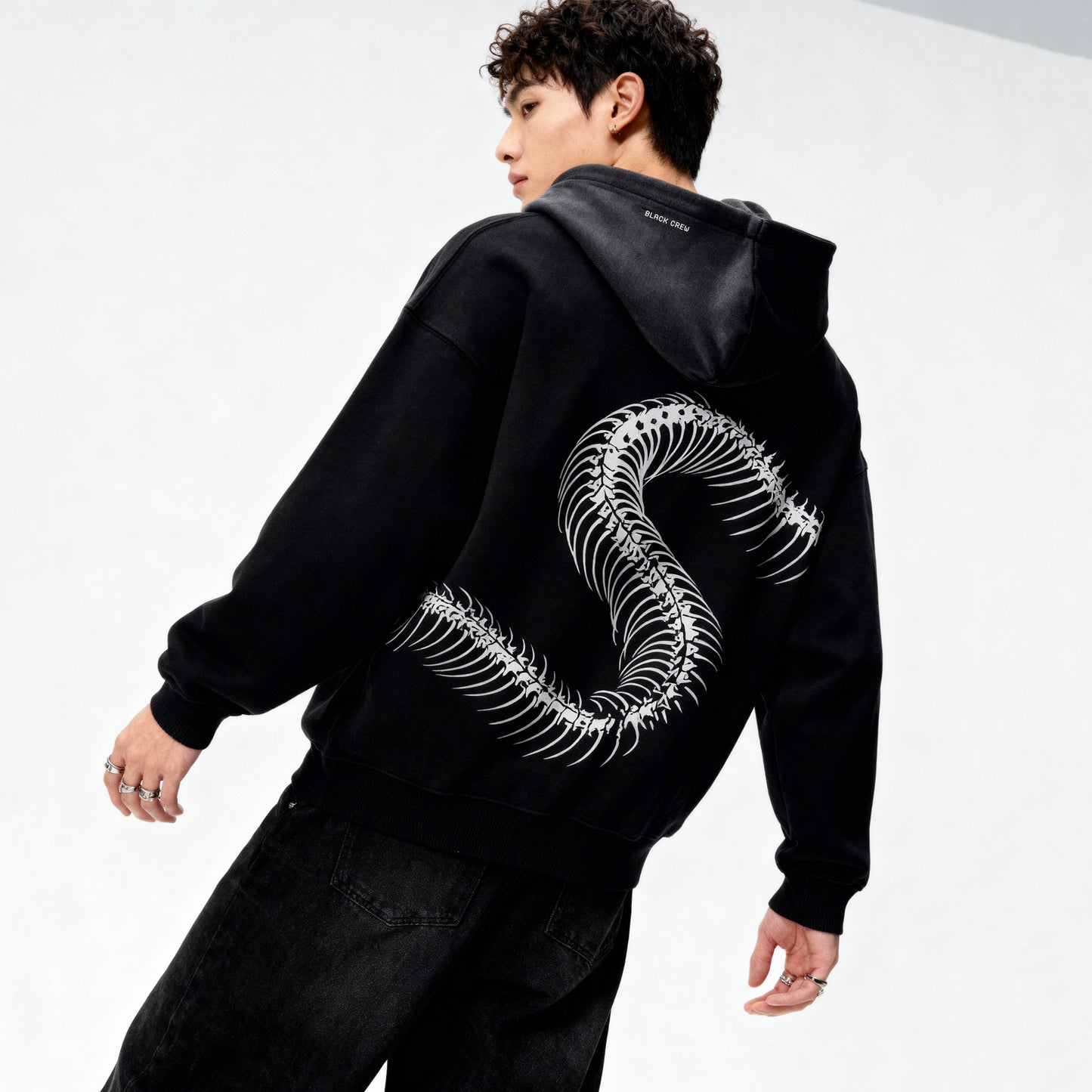 Serpent Reflective Hoodie