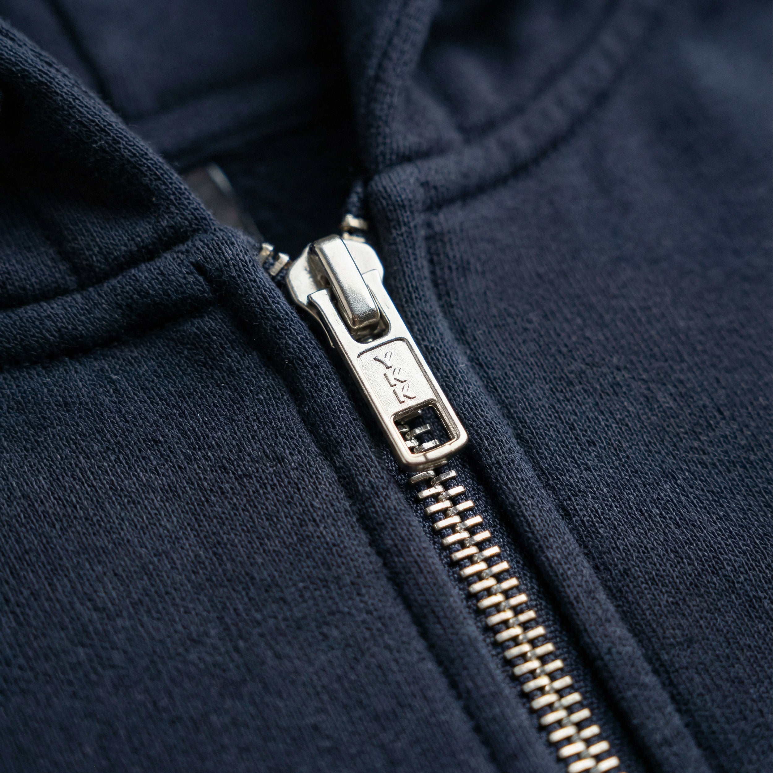 Script Premium Basic Zip-up Hoodie - Navy – Black Crew